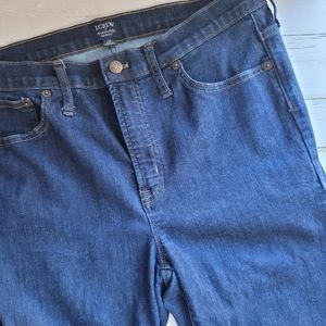 J Crew 9" High Rise Skinny Jeans 32